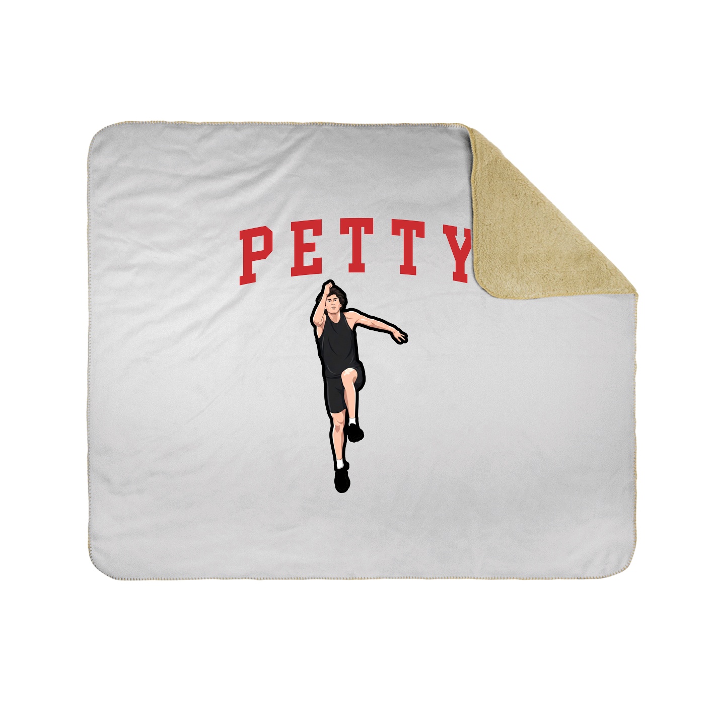 50x60 Sherpa Lined Throw Blanket