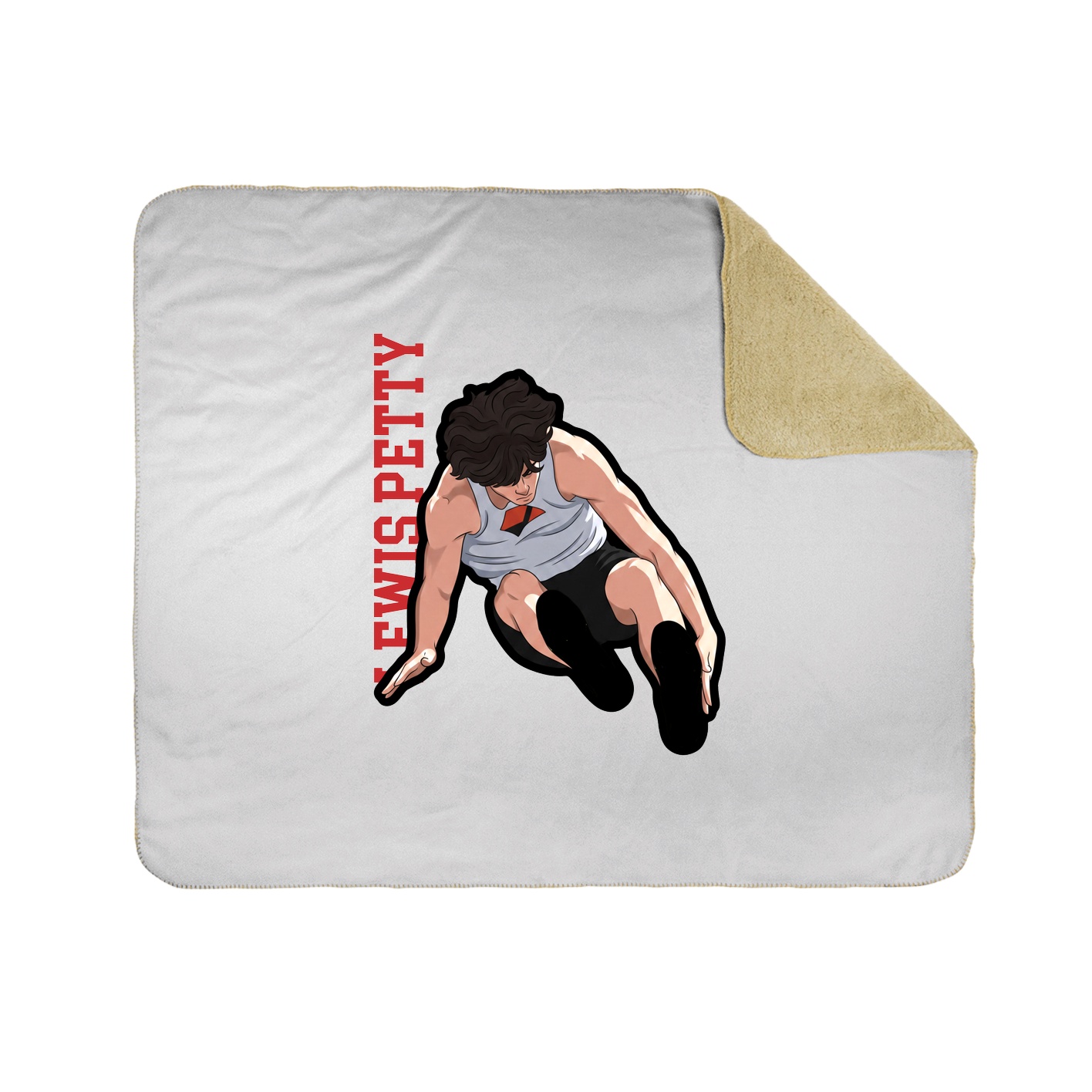 50x60 Sherpa Lined Throw Blanket