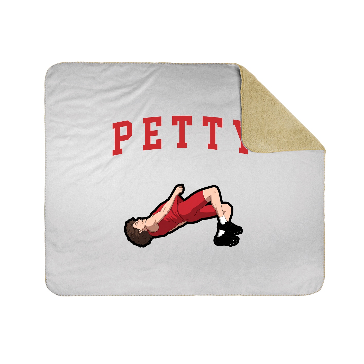 50x60 Sherpa Lined Throw Blanket