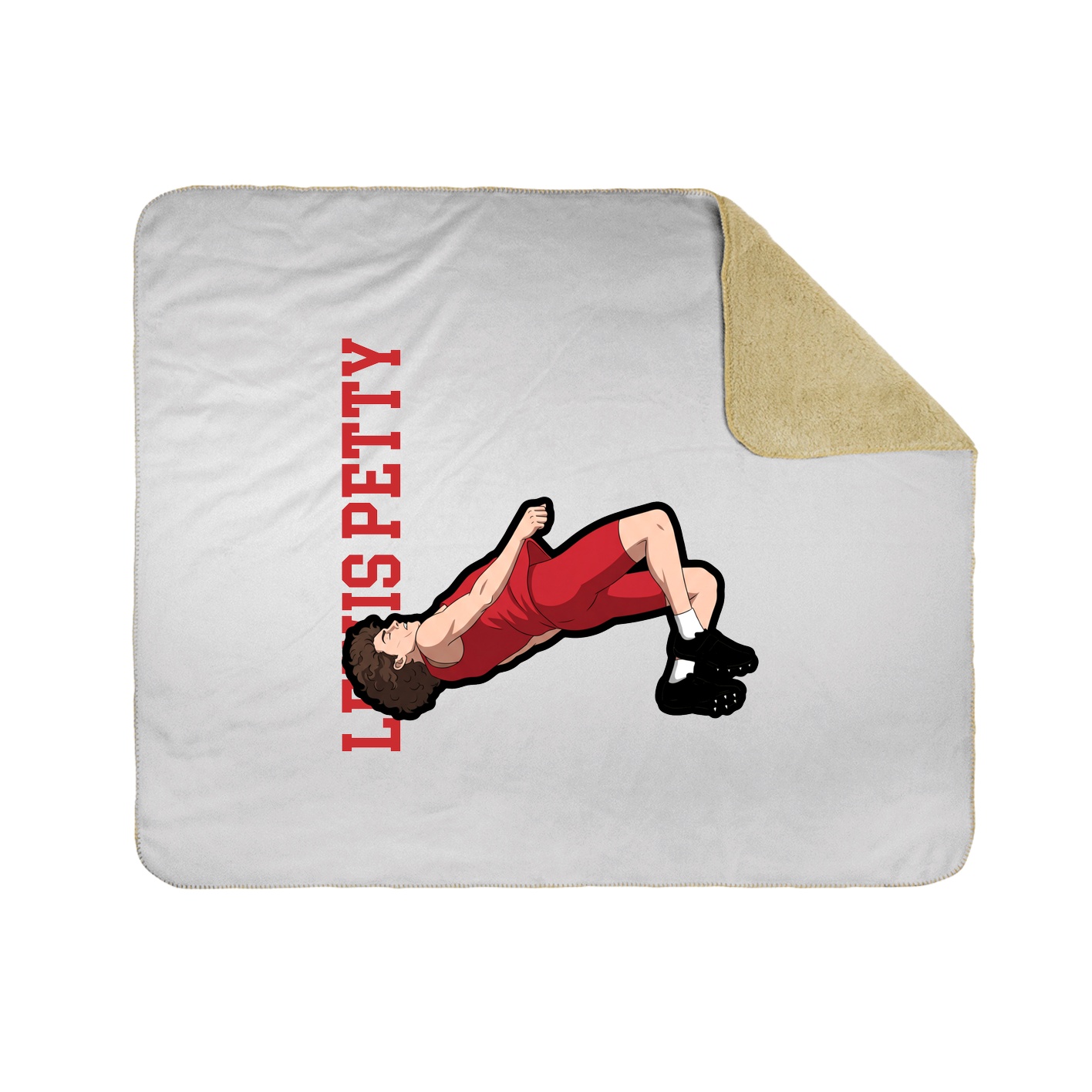 50x60 Sherpa Lined Throw Blanket