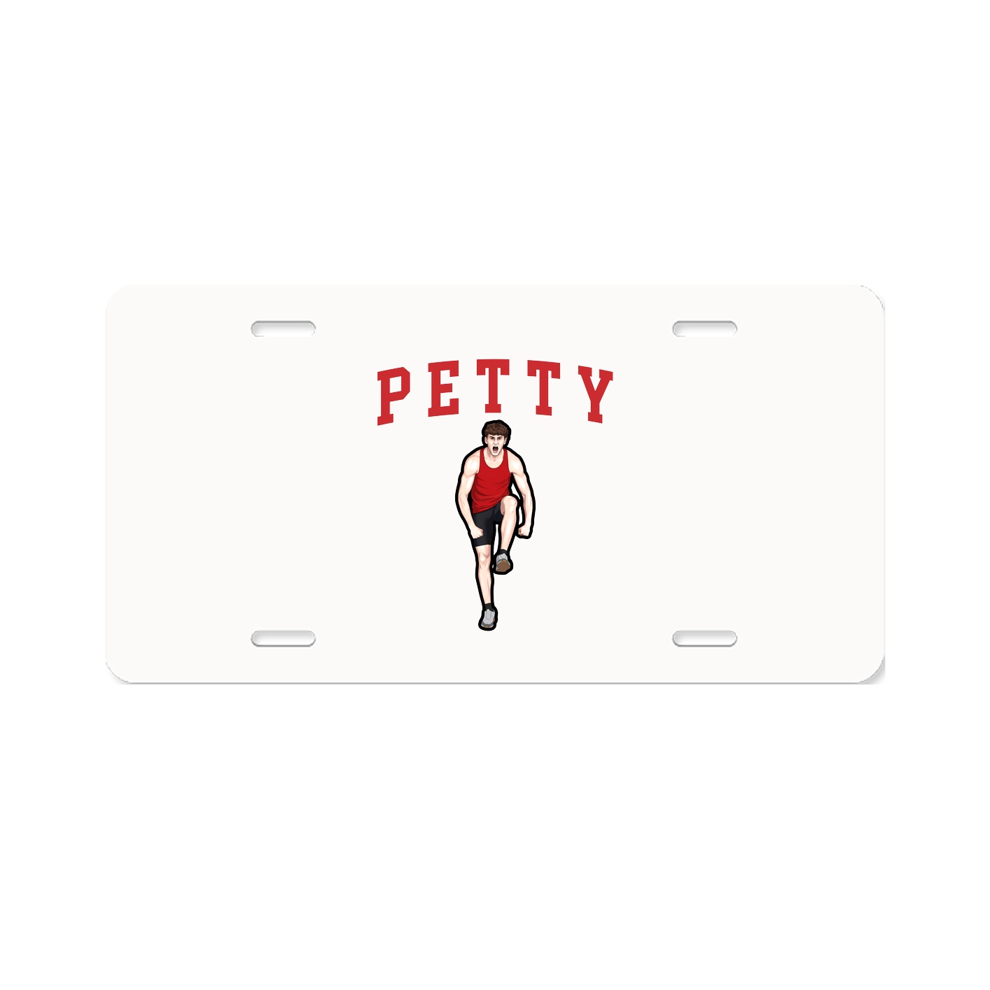 Aluminum License Plate