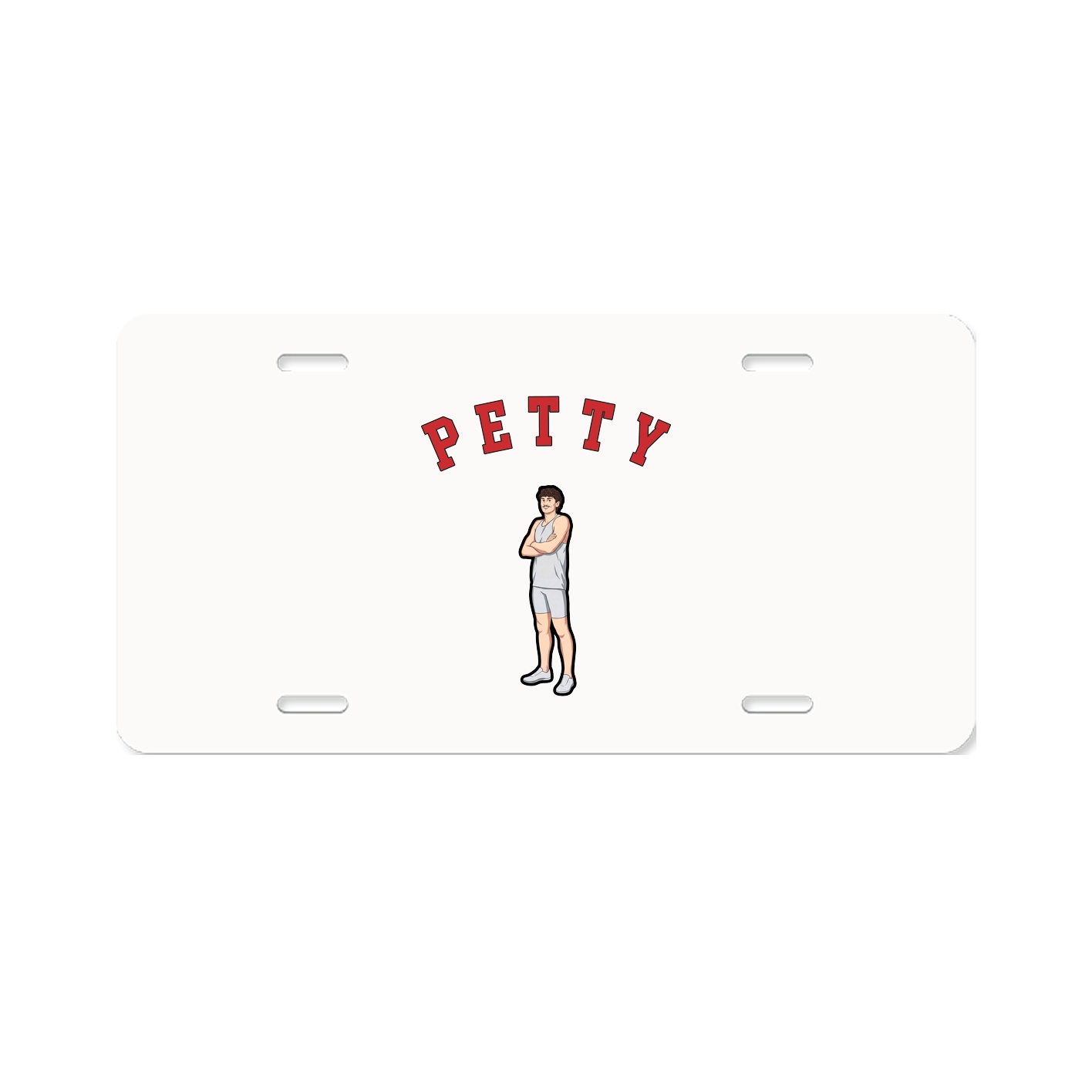 Aluminum License Plate