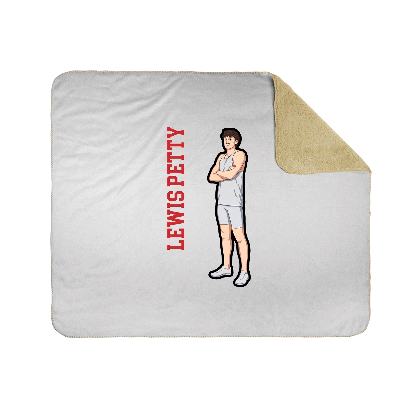 50x60 Sherpa Lined Throw Blanket