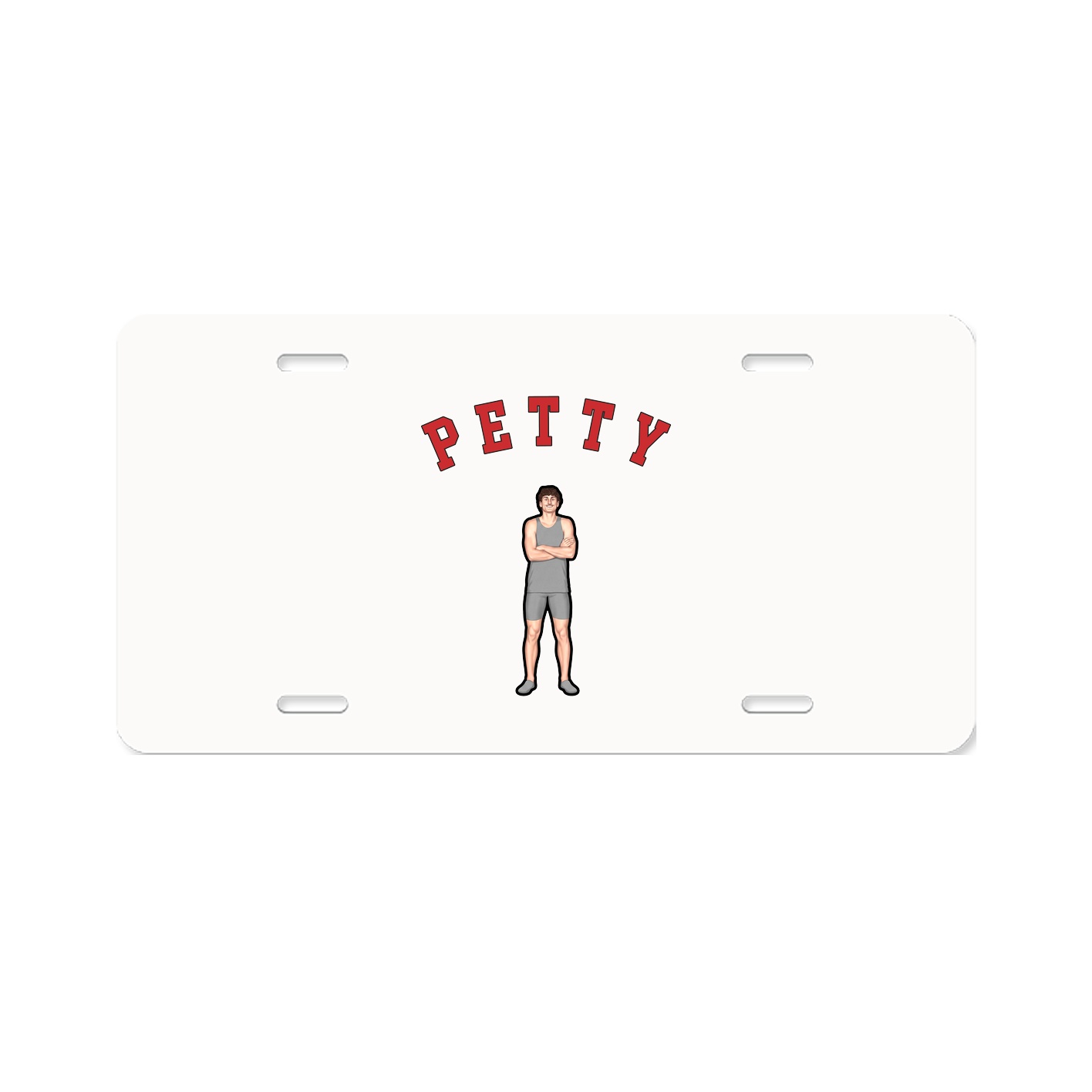 Aluminum License Plate