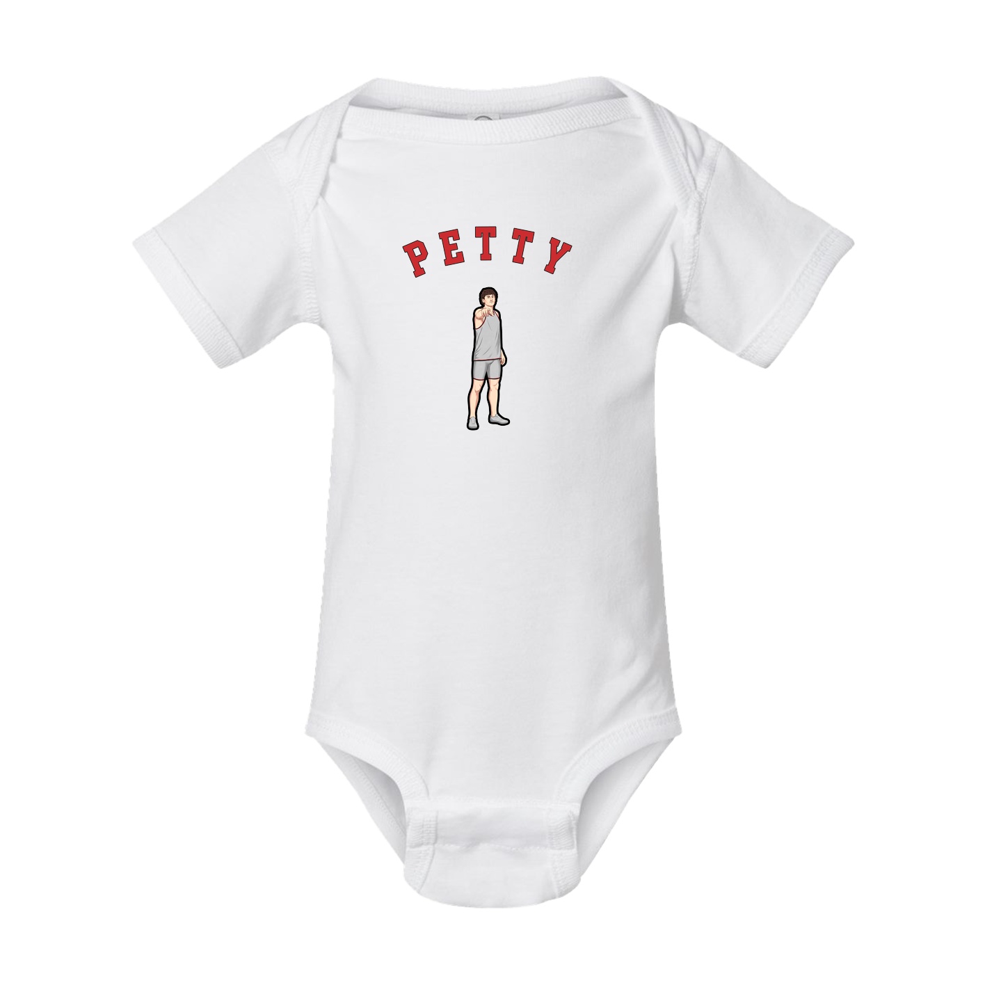 Baby Onesie — Shirsey Arch in White