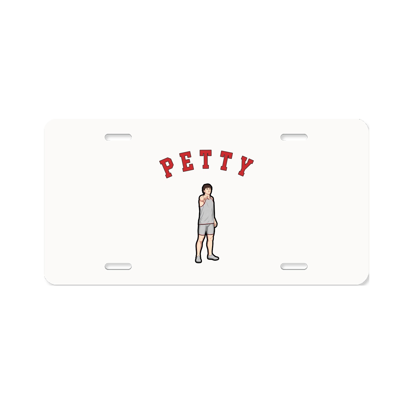 Aluminum License Plate