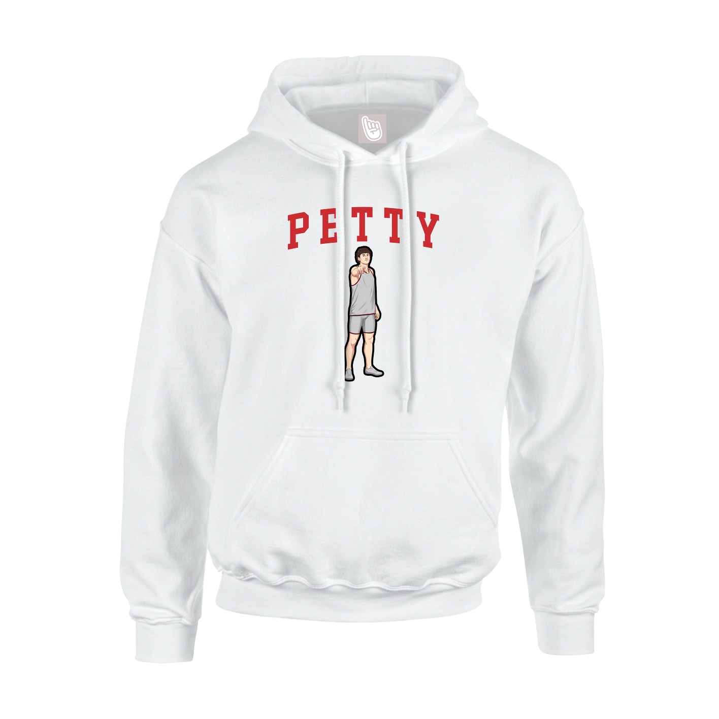 Hoodie — Shirsey in White