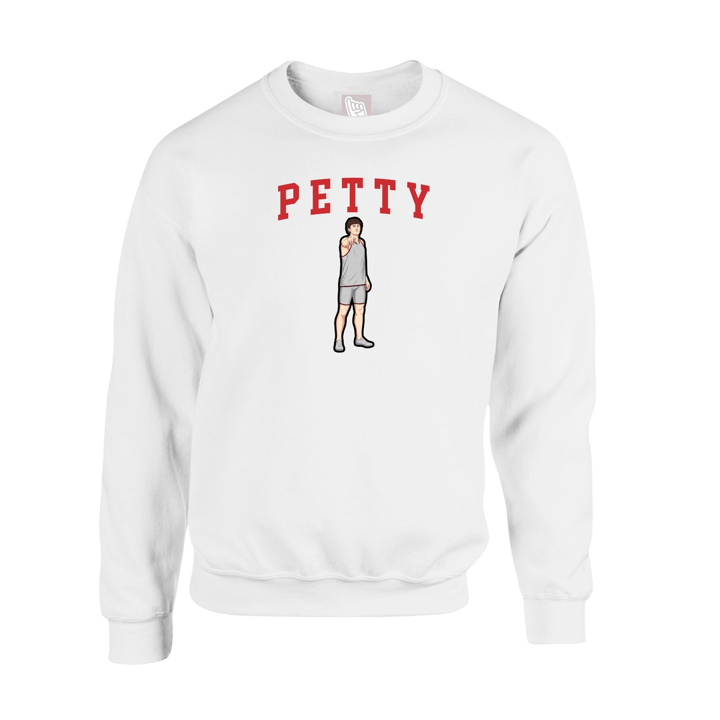Fleece Crew — Shirsey in White