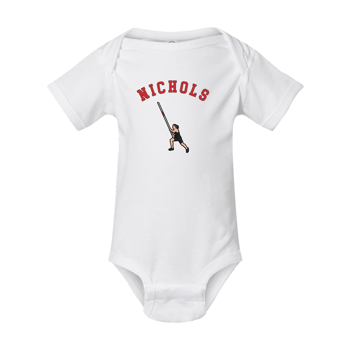 Baby Onesie — Shirsey Arch in White