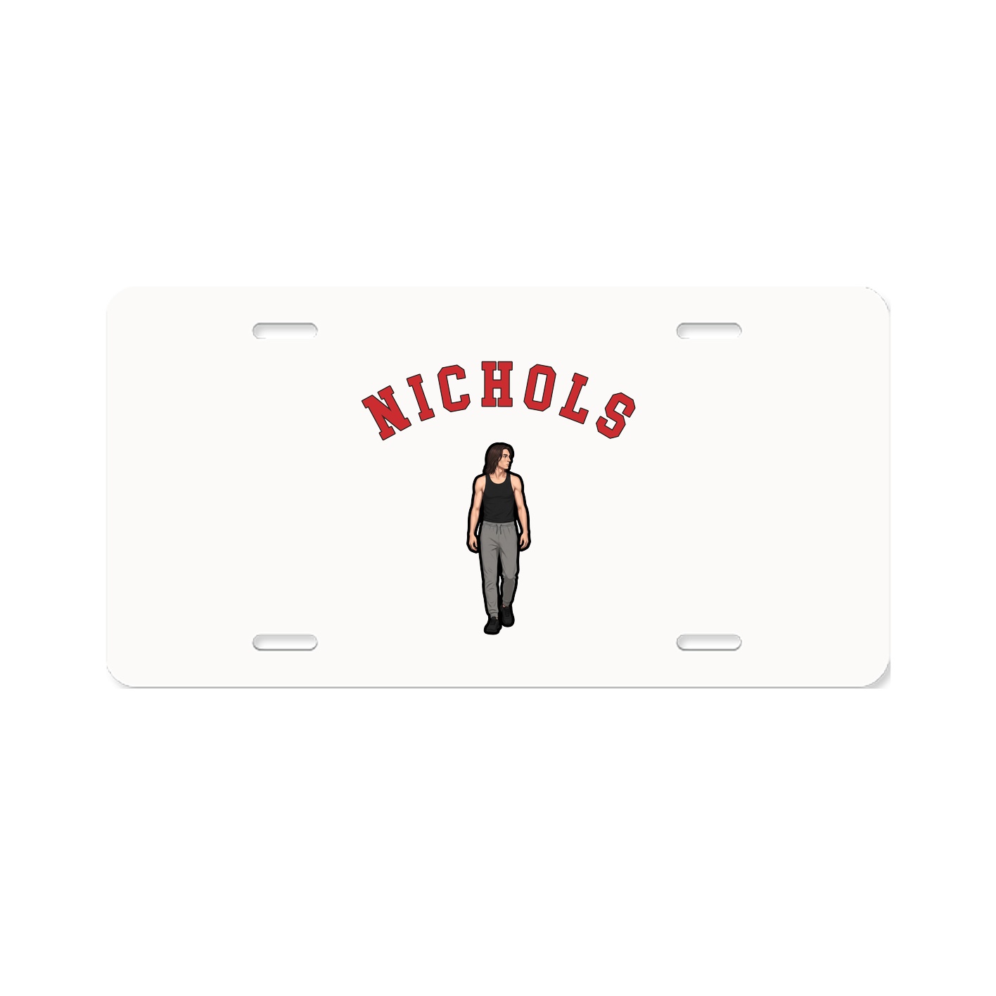 Aluminum License Plate