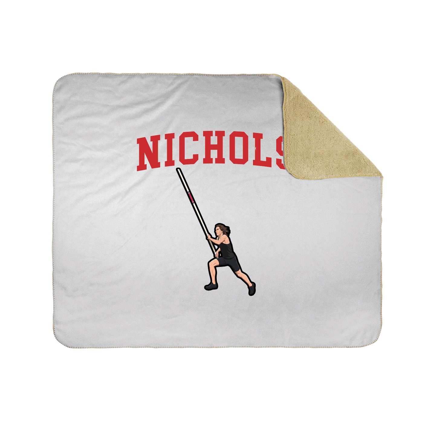 50x60 Sherpa Lined Throw Blanket