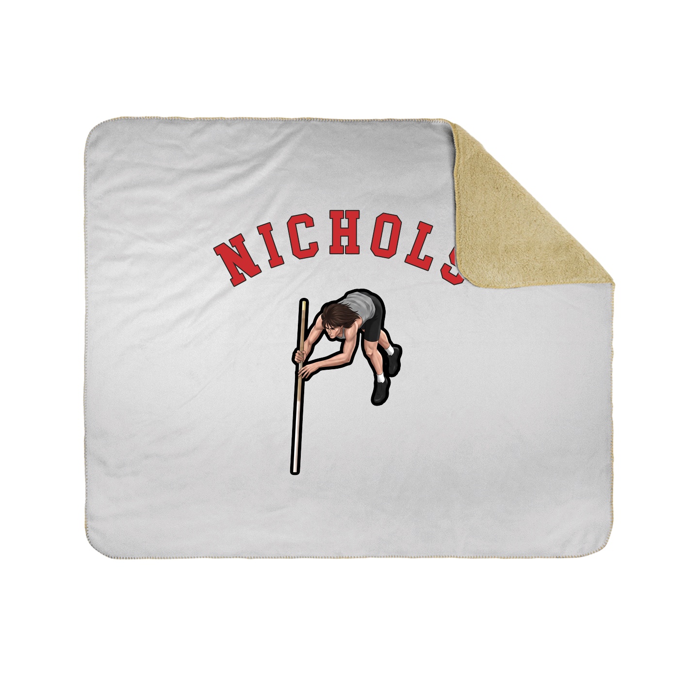 50x60 Sherpa Lined Throw Blanket