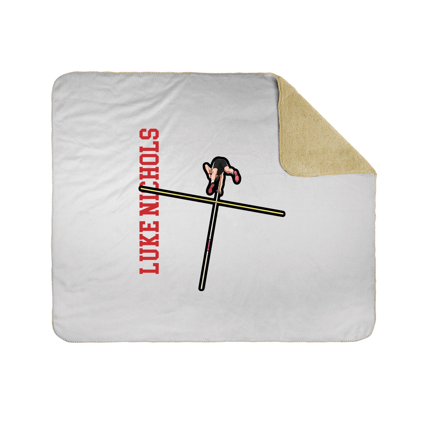 50x60 Sherpa Lined Throw Blanket