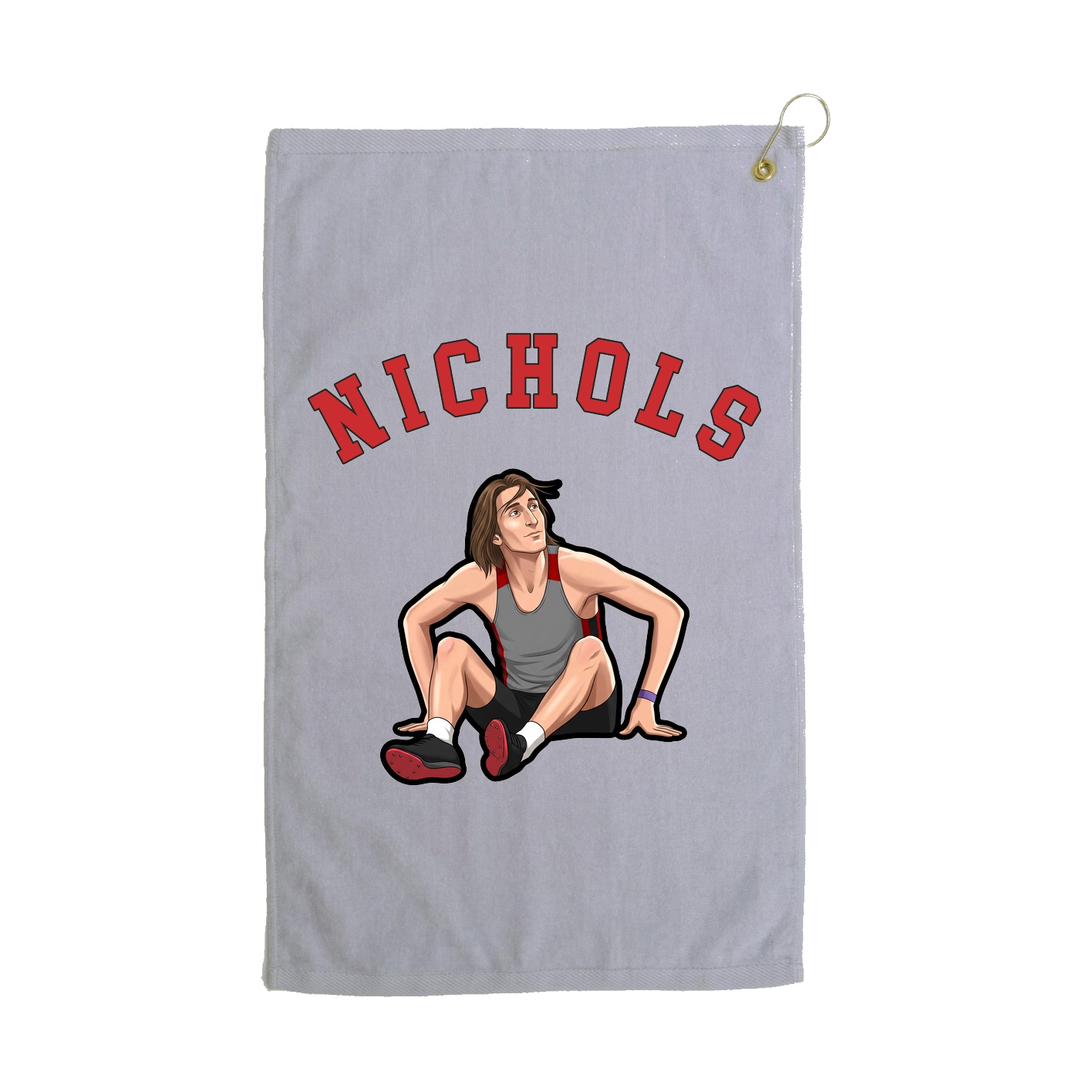 Golf Towel — Shirsey Arch in Grey