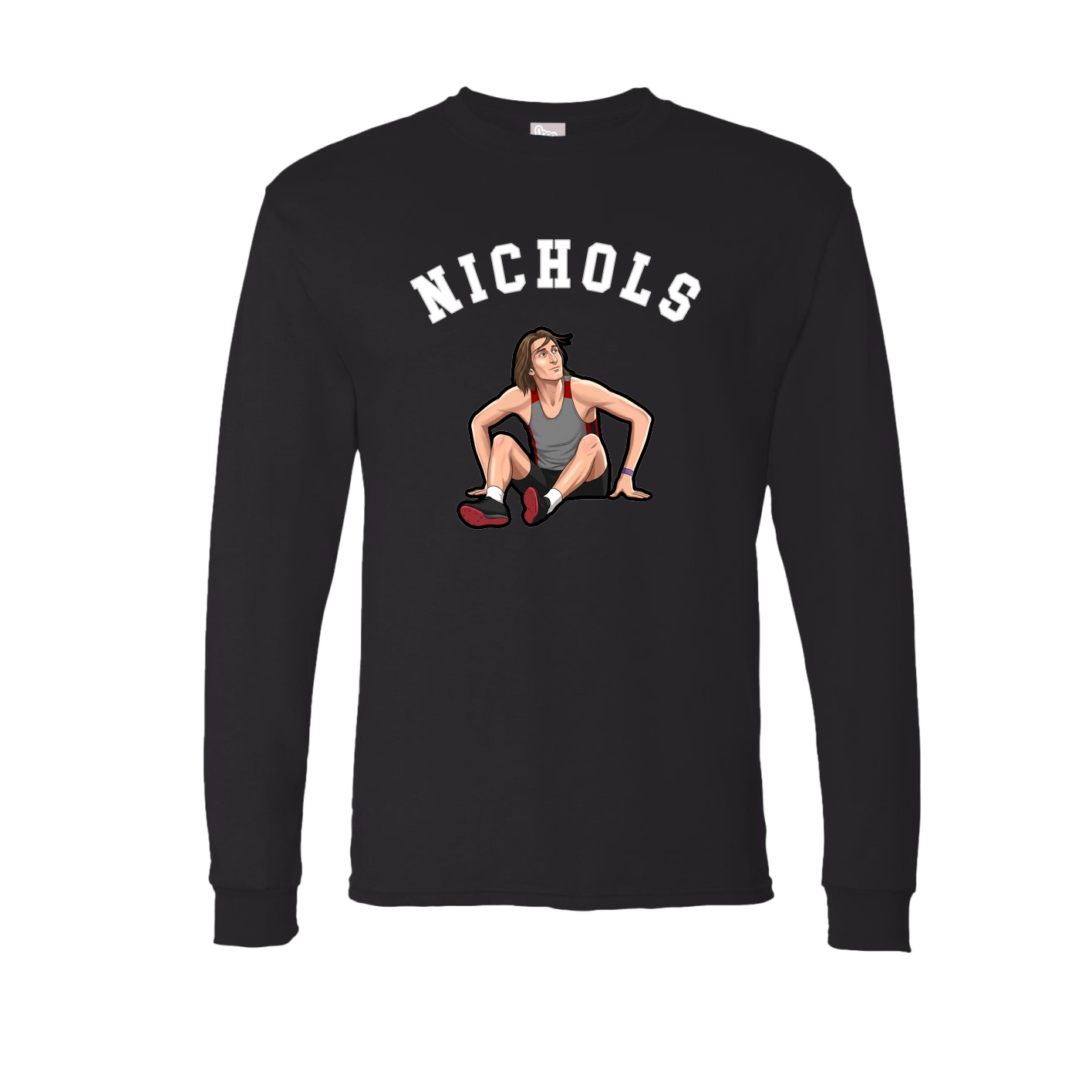 Long Sleeve Tee — Shirsey Arch in Black