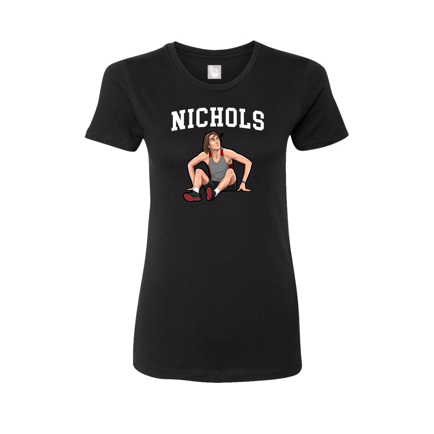 Fitted Women's Tee — Shirsey in Black