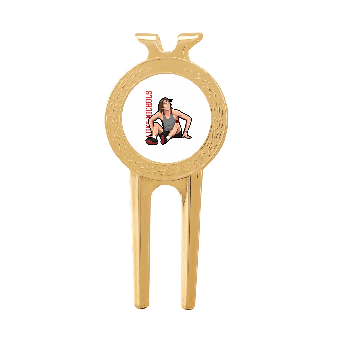 Divot Tool with Ball Marker — Name Vertical in Classic