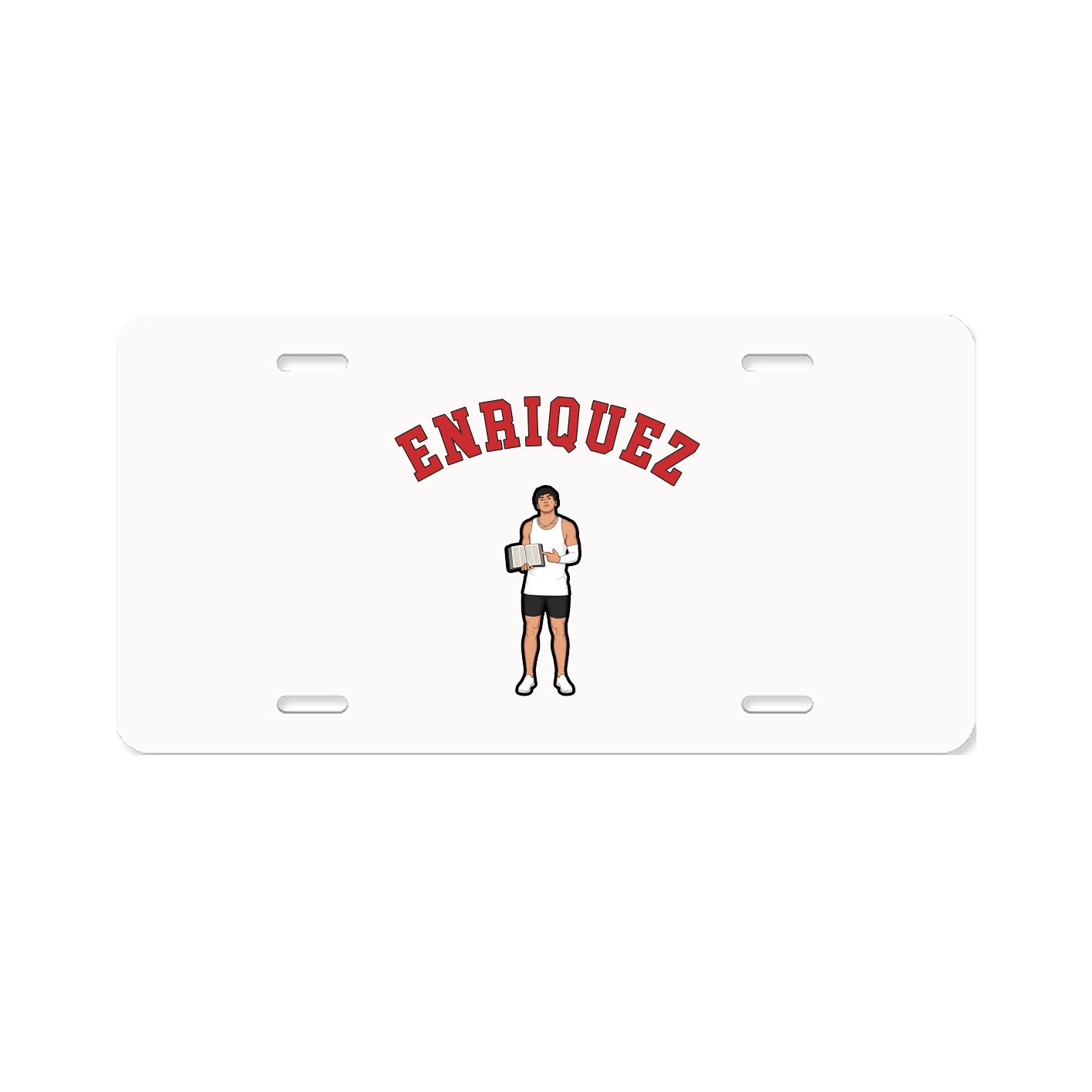 Aluminum License Plate