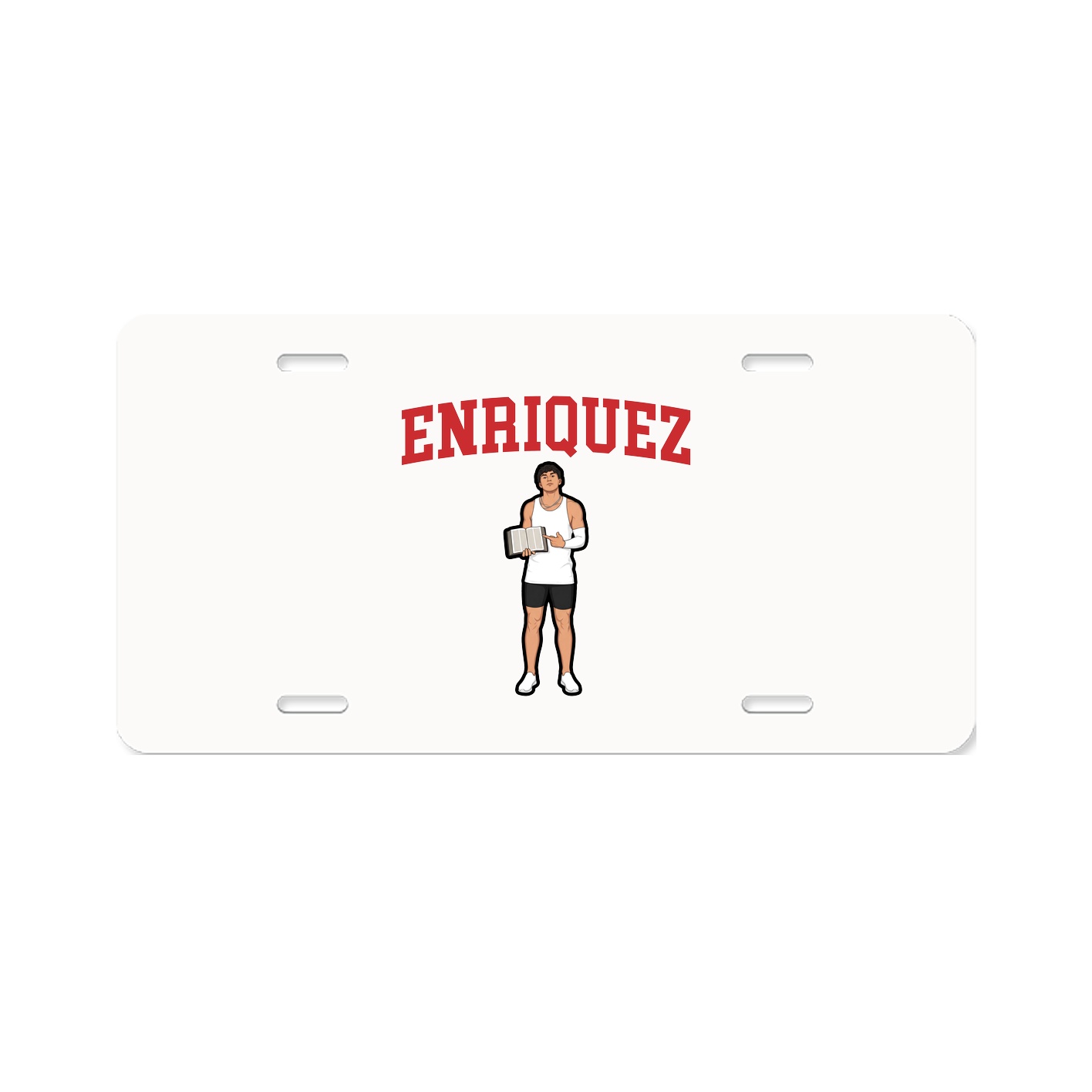 Aluminum License Plate