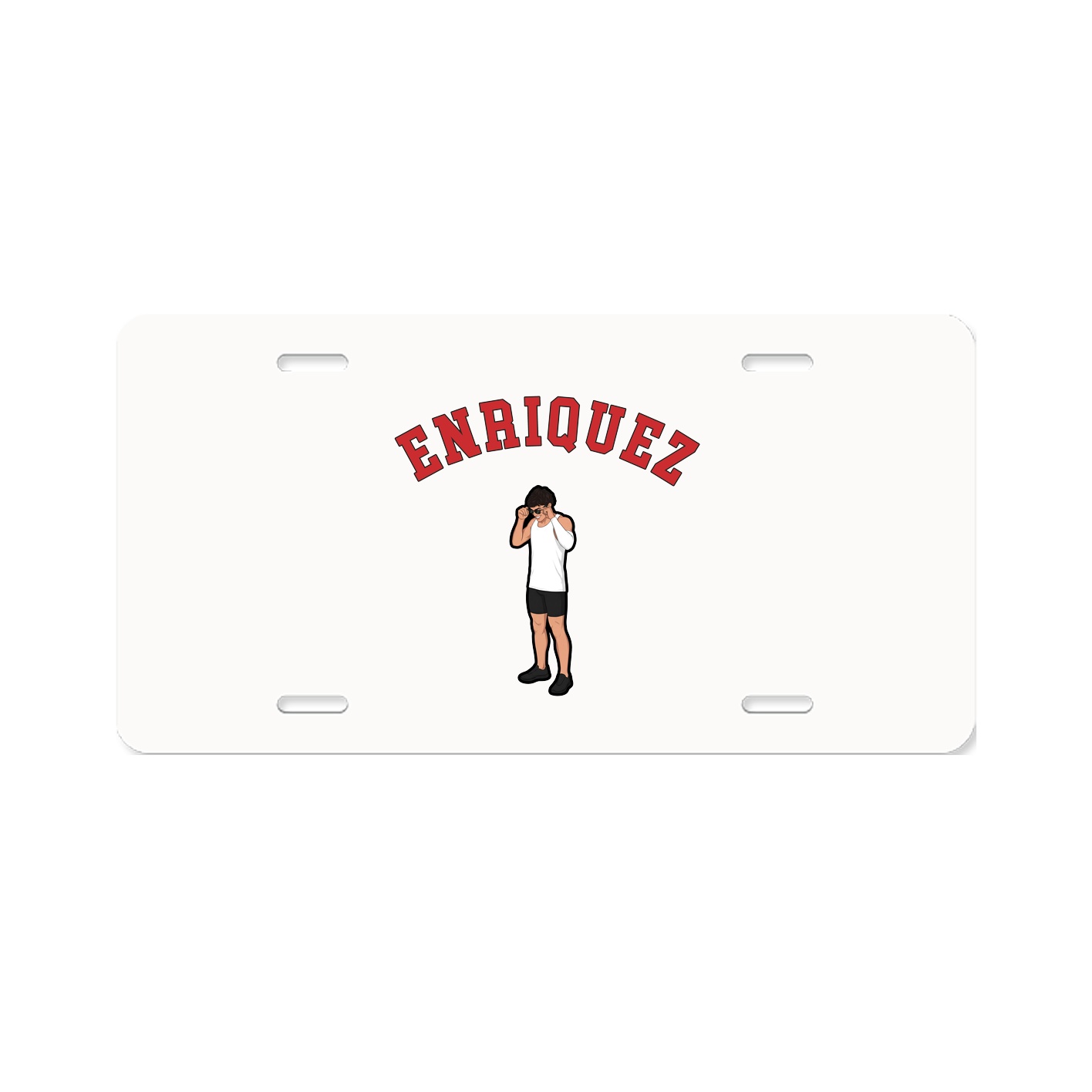 Aluminum License Plate