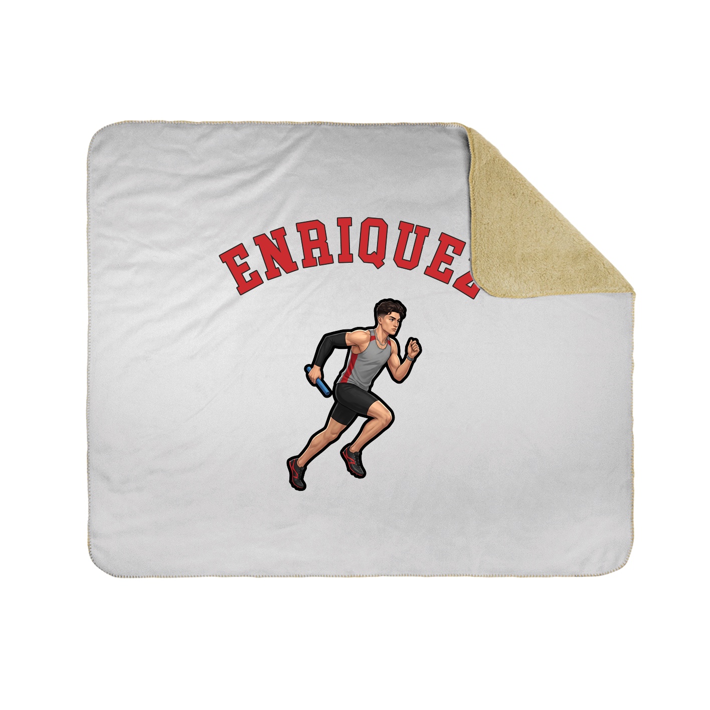 50x60 Sherpa Lined Throw Blanket