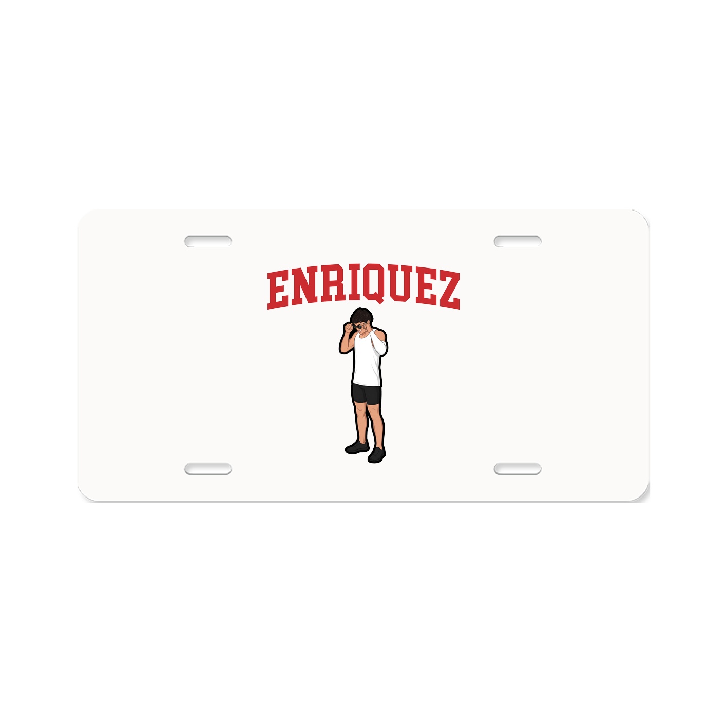 Aluminum License Plate