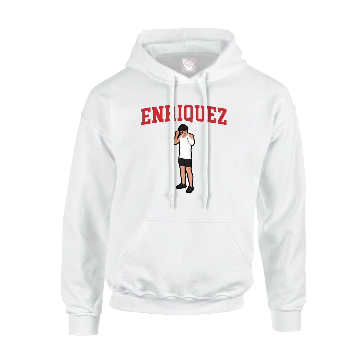Youth Hoodie — Shirsey in White