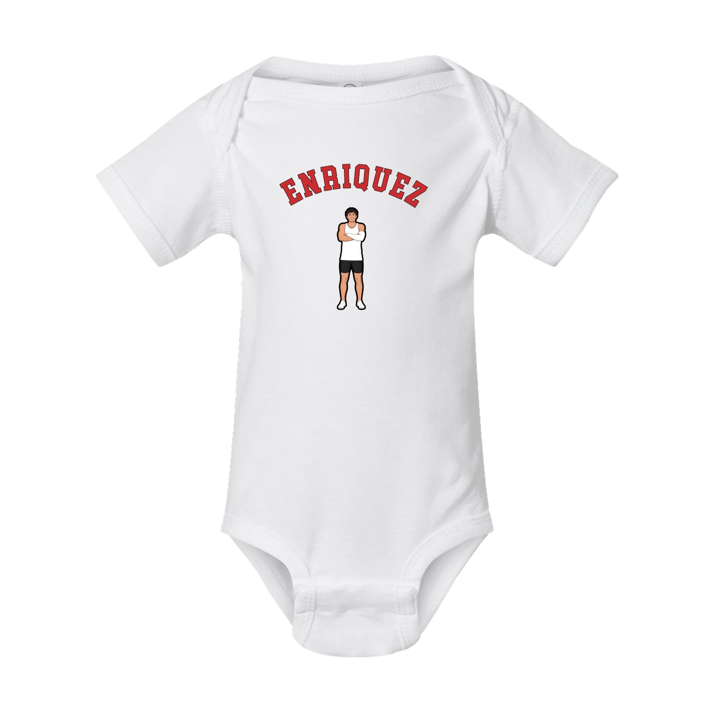 Baby Onesie — Shirsey Arch in White
