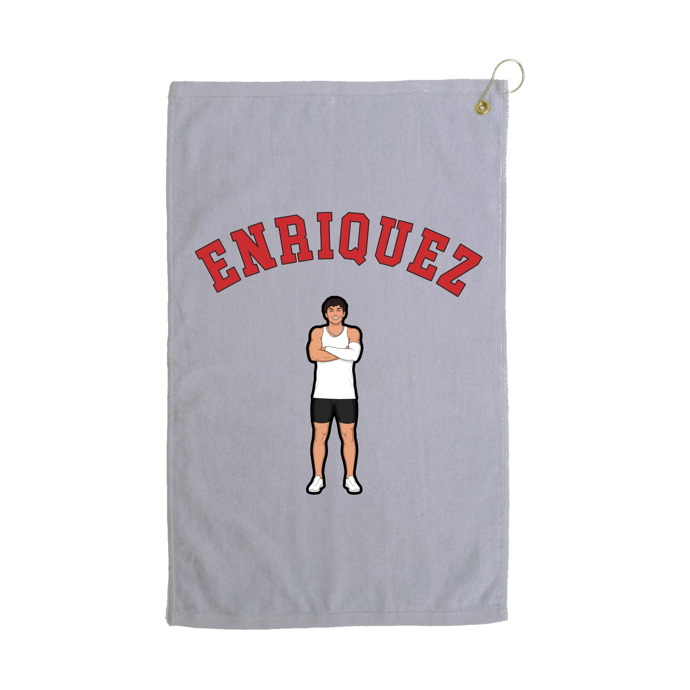 Golf Towel — Shirsey Arch in Grey
