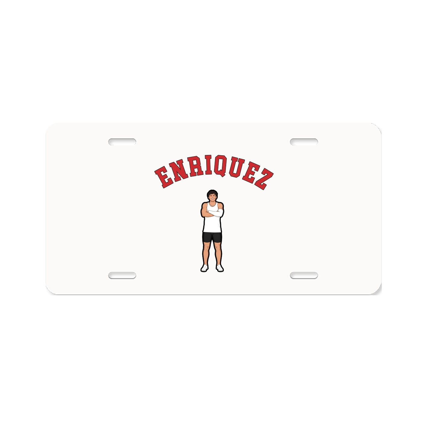 Aluminum License Plate