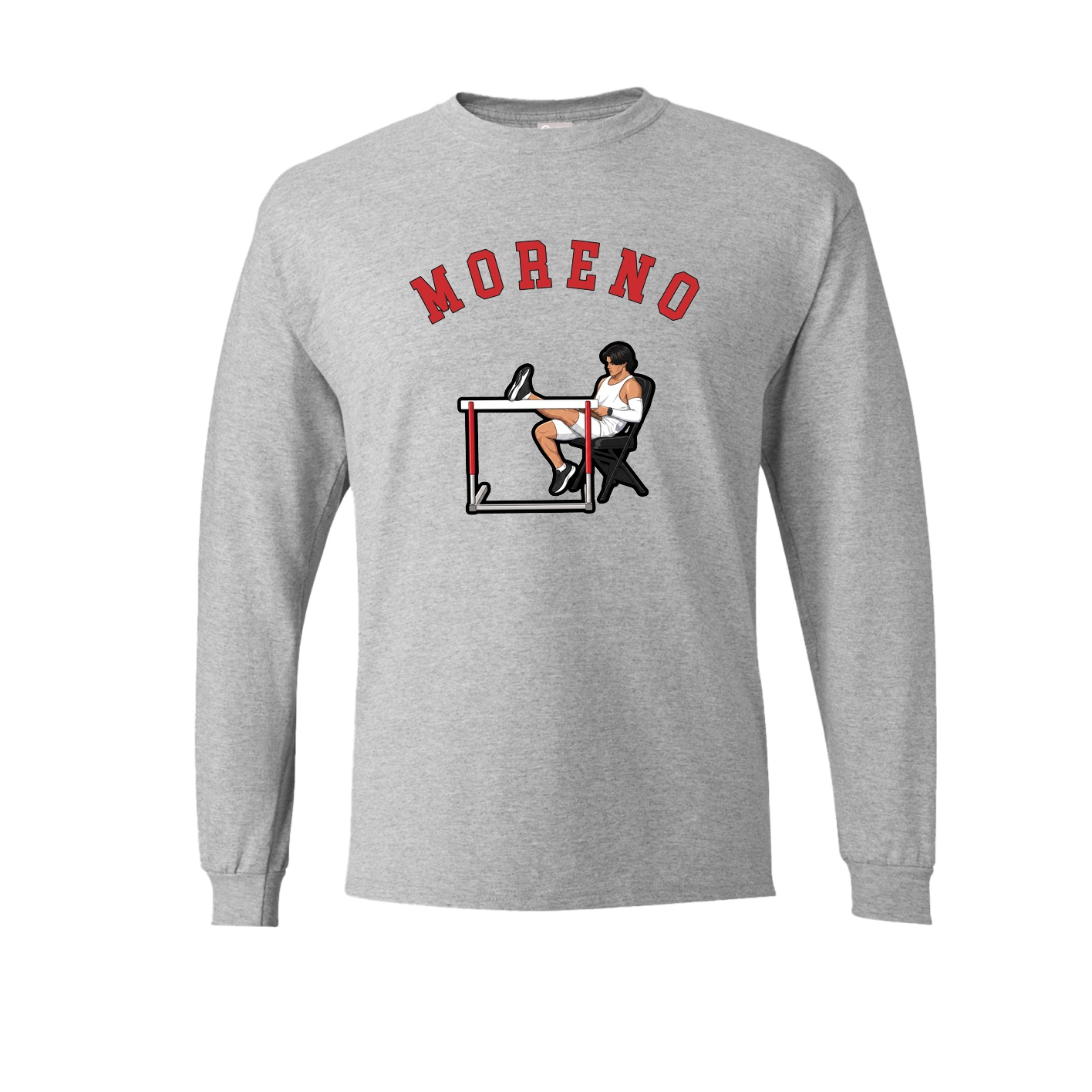 Long Sleeve Tee — Shirsey Arch in Grey
