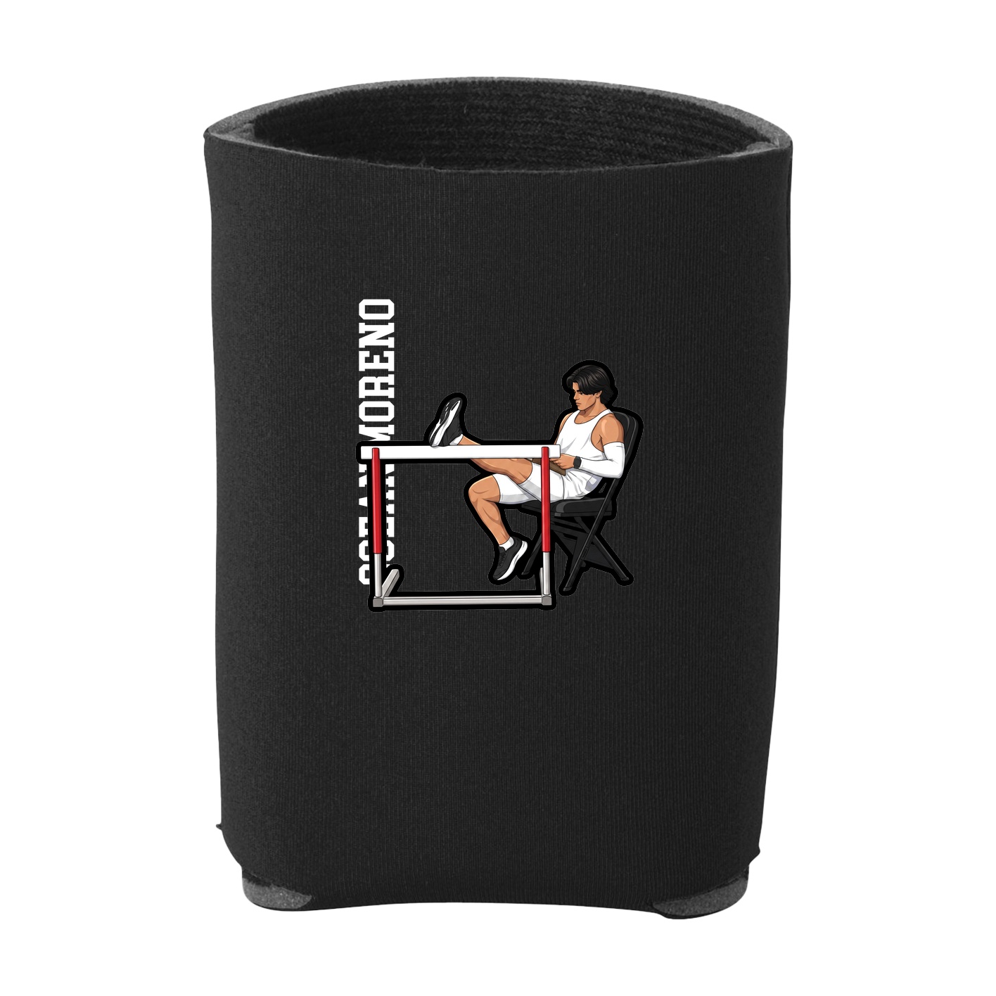 Can Holder — Name Vertical in Black
