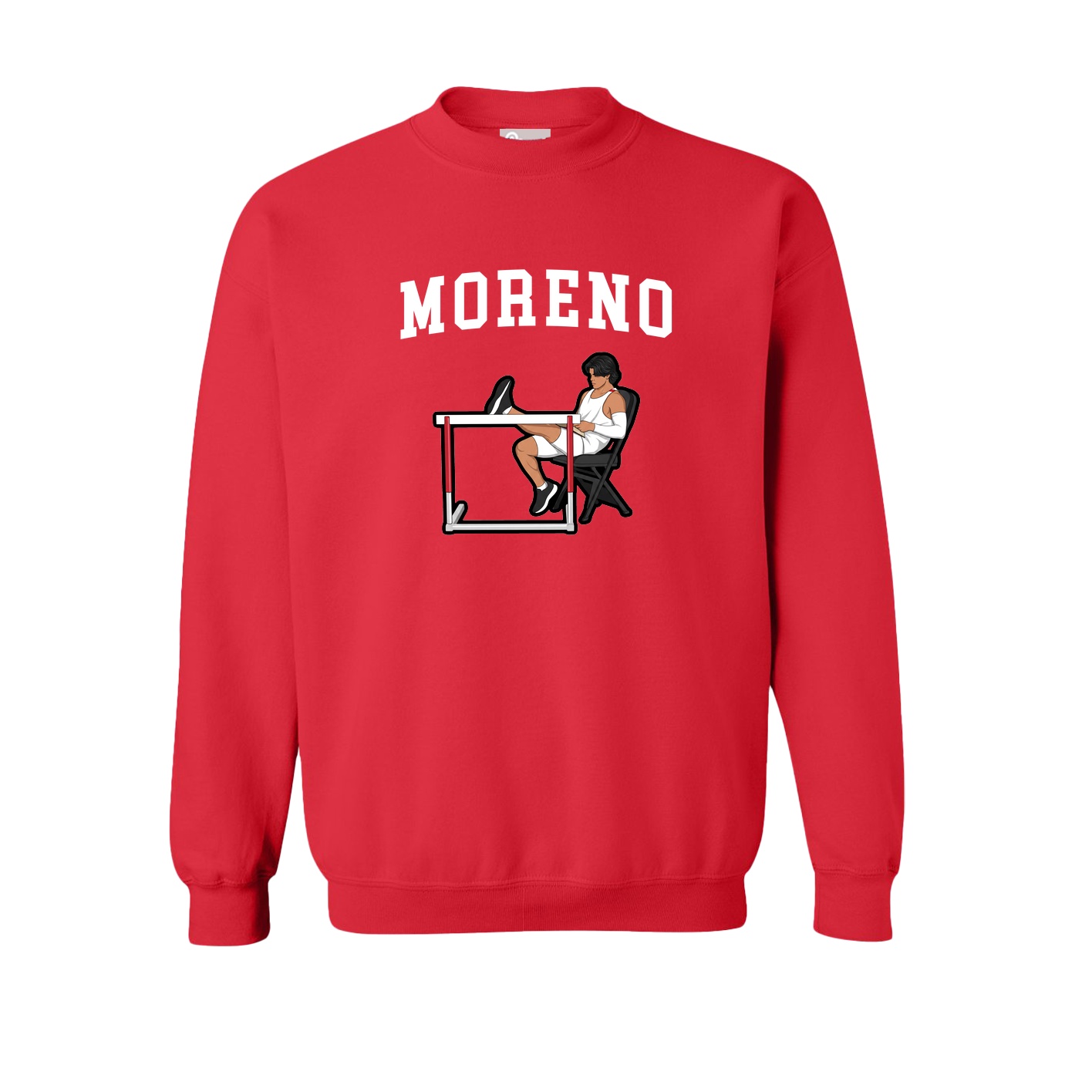 Fleece Crew — Shirsey in Red