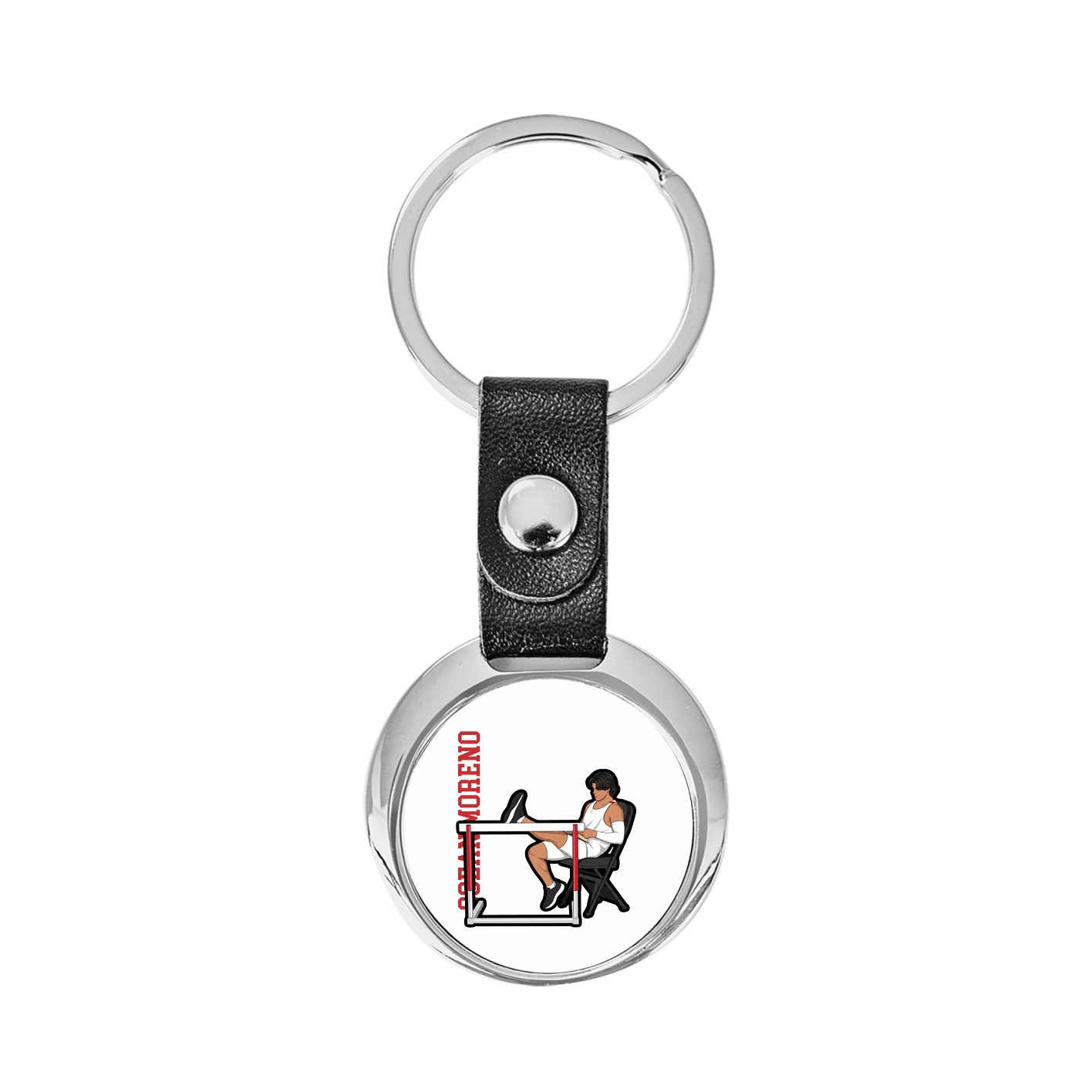 Key Chain — Name Vertical in Classic