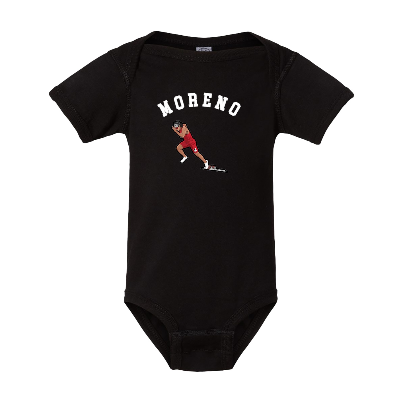 Baby Onesie — Shirsey Arch in Black