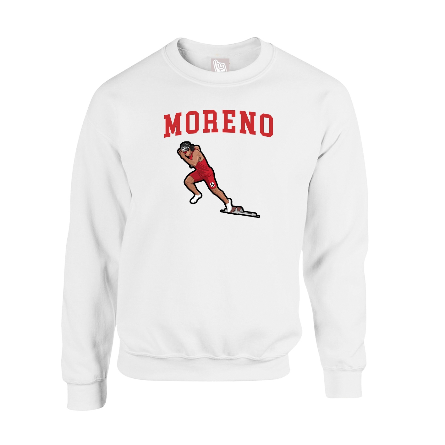 Fleece Crew — Shirsey in White