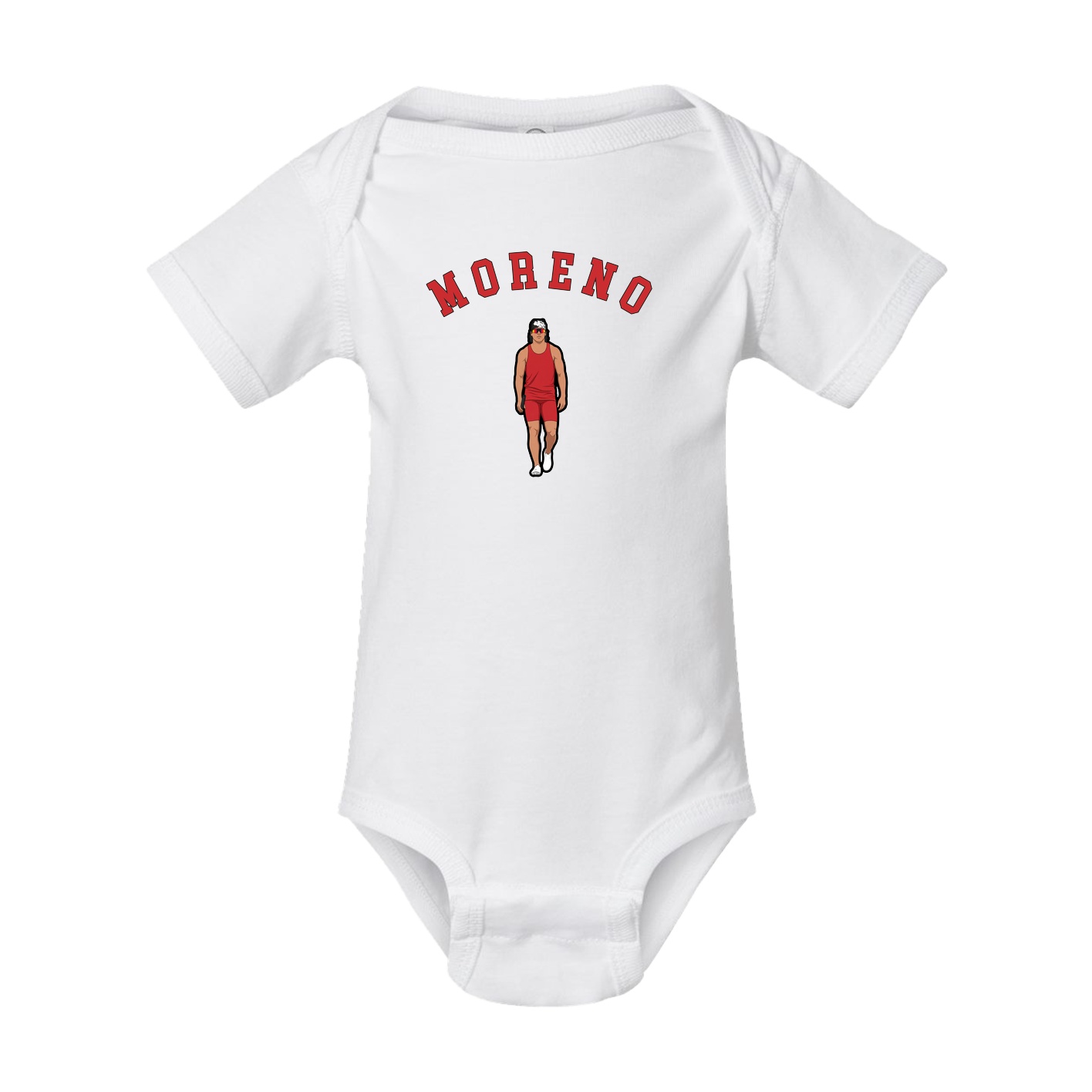 Baby Onesie — Shirsey Arch in White