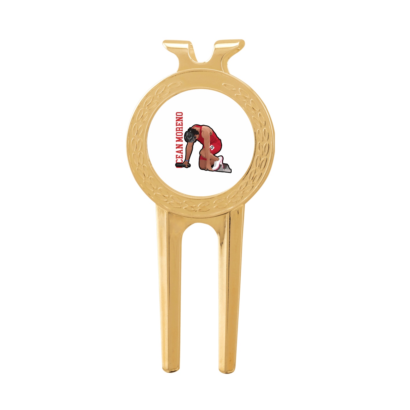Divot Tool with Ball Marker — Name Vertical in Classic