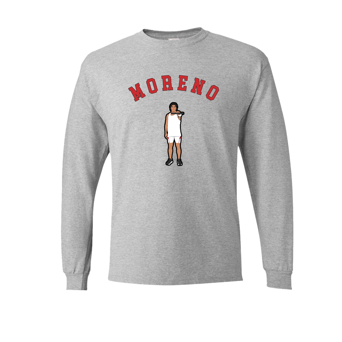 Long Sleeve Tee — Shirsey Arch in Grey