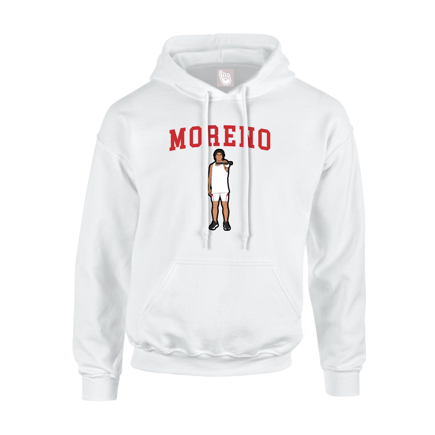 Youth Hoodie — Shirsey in White