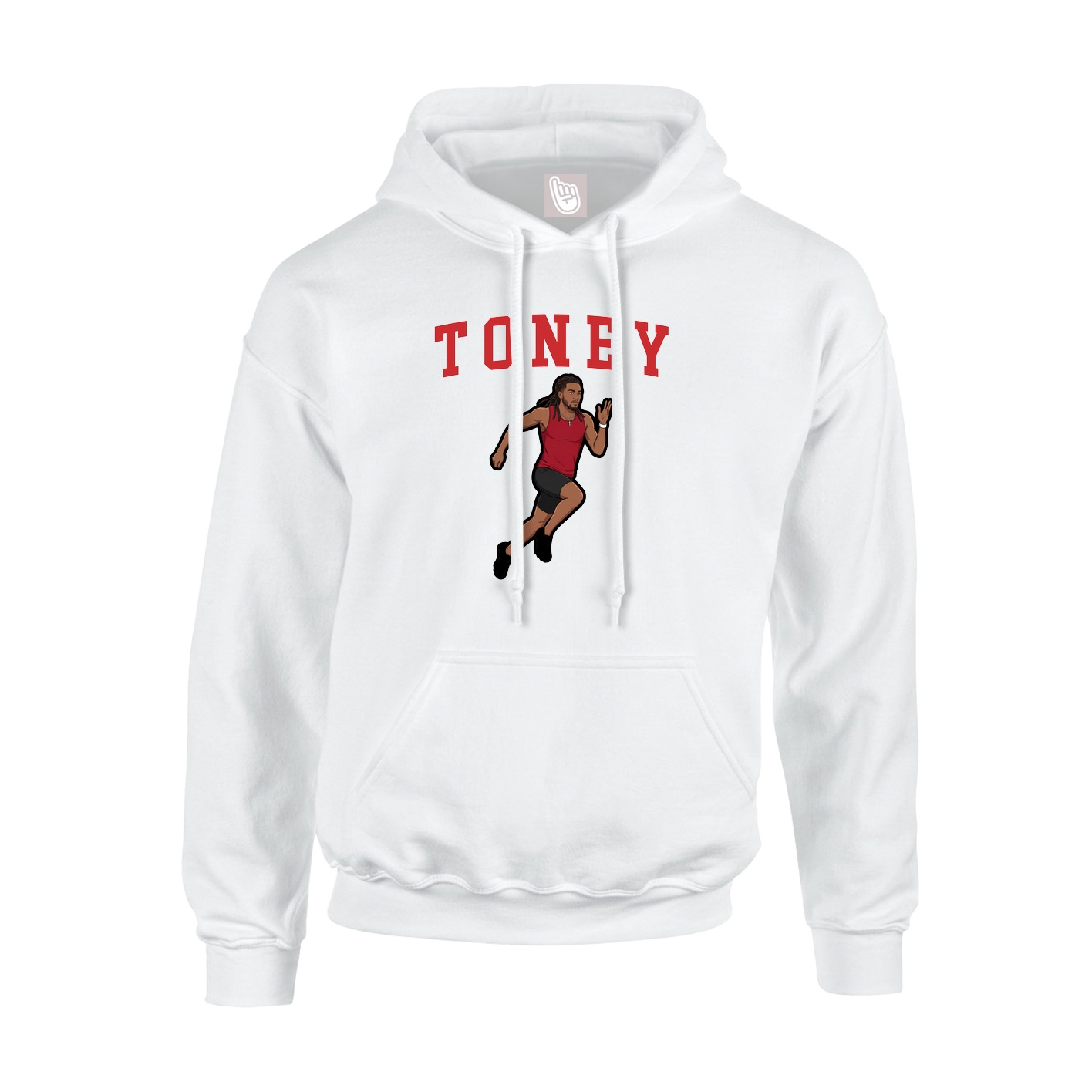 Hoodie — Shirsey in White