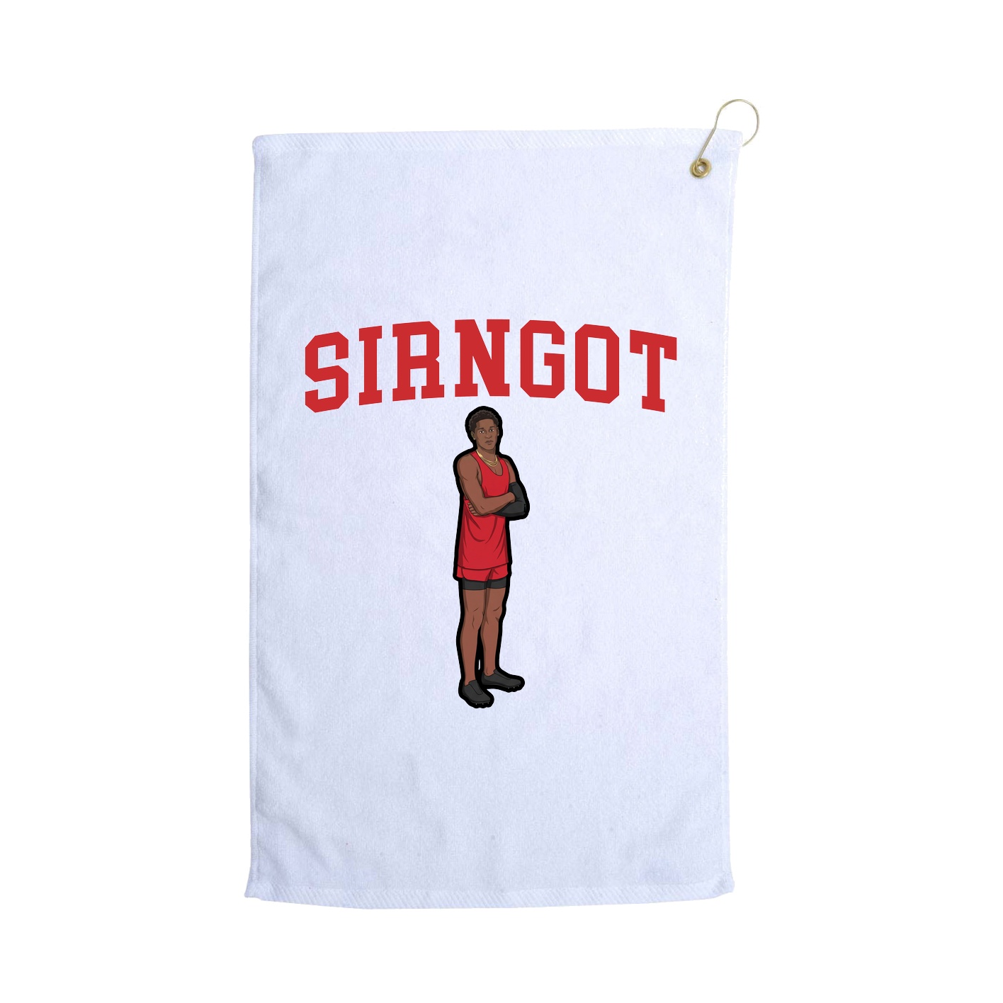 Golf Towel — Shirsey in White