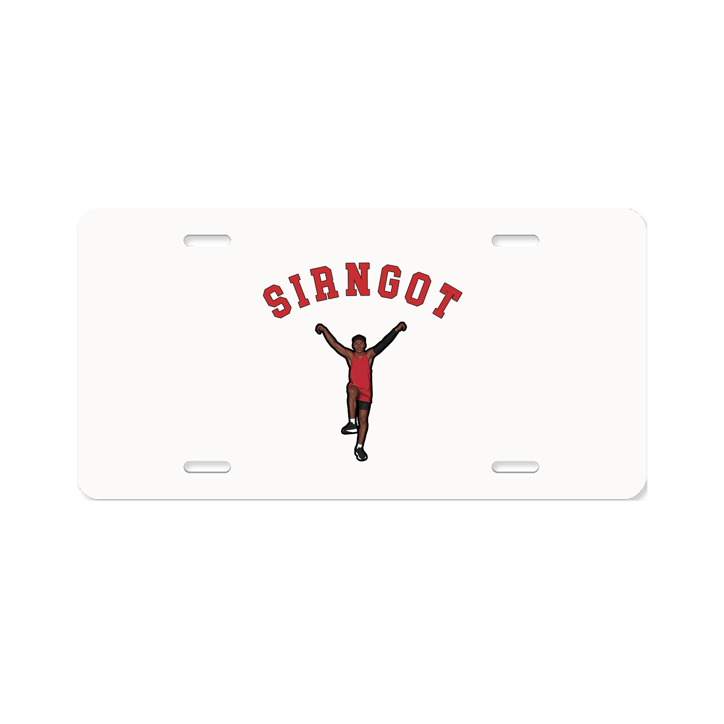 License Plate — Shirsey Arch in Classic