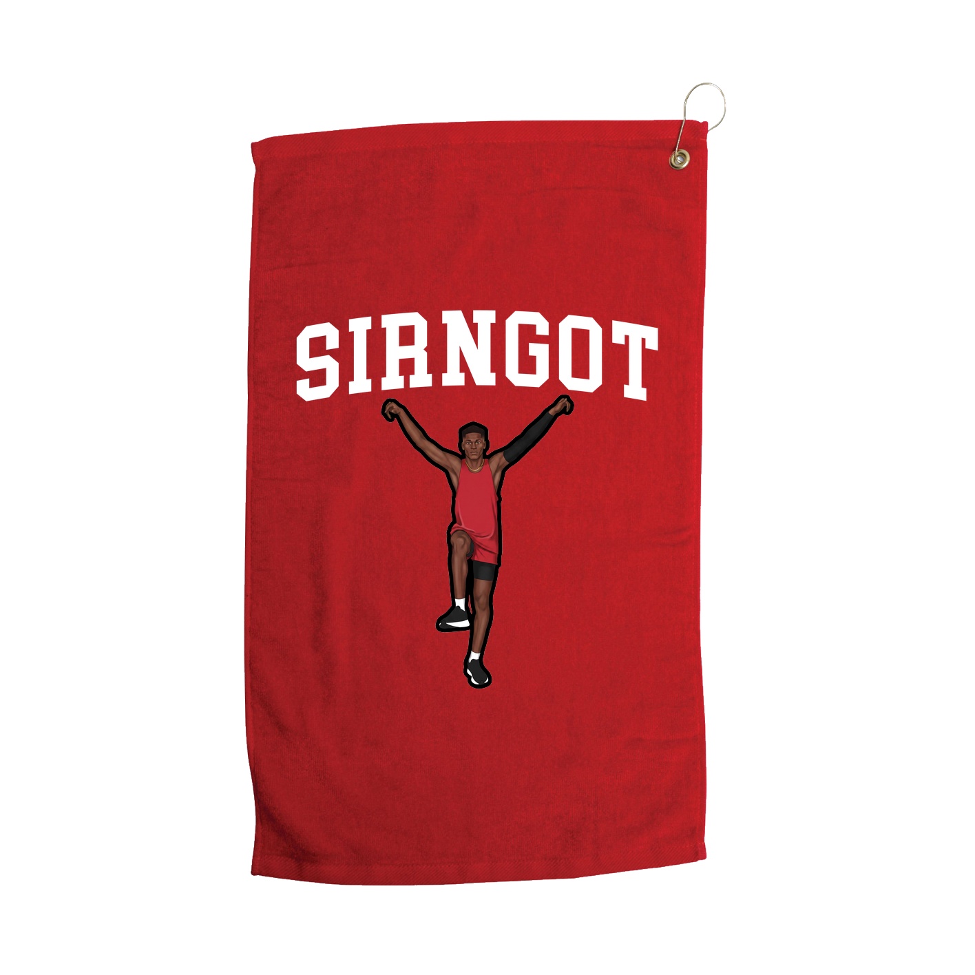 Golf Towel — Shirsey in Red