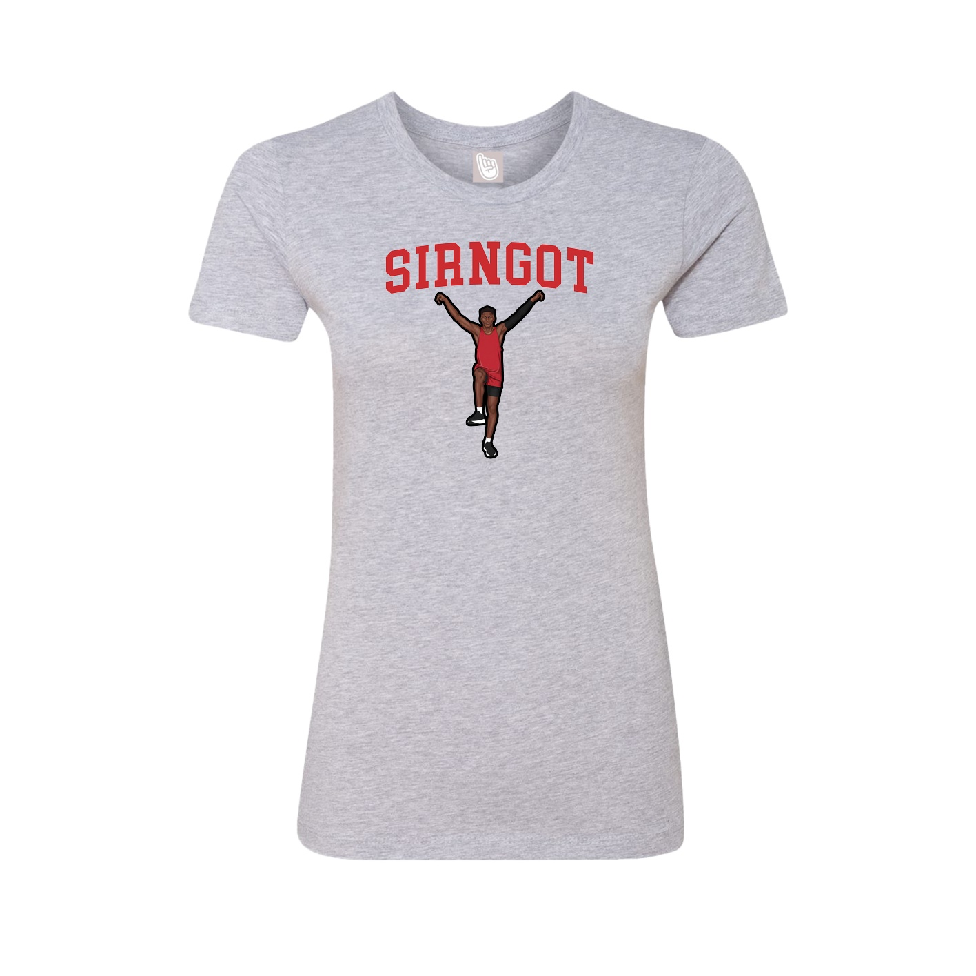 Womens Tee — Shirsey in Grey