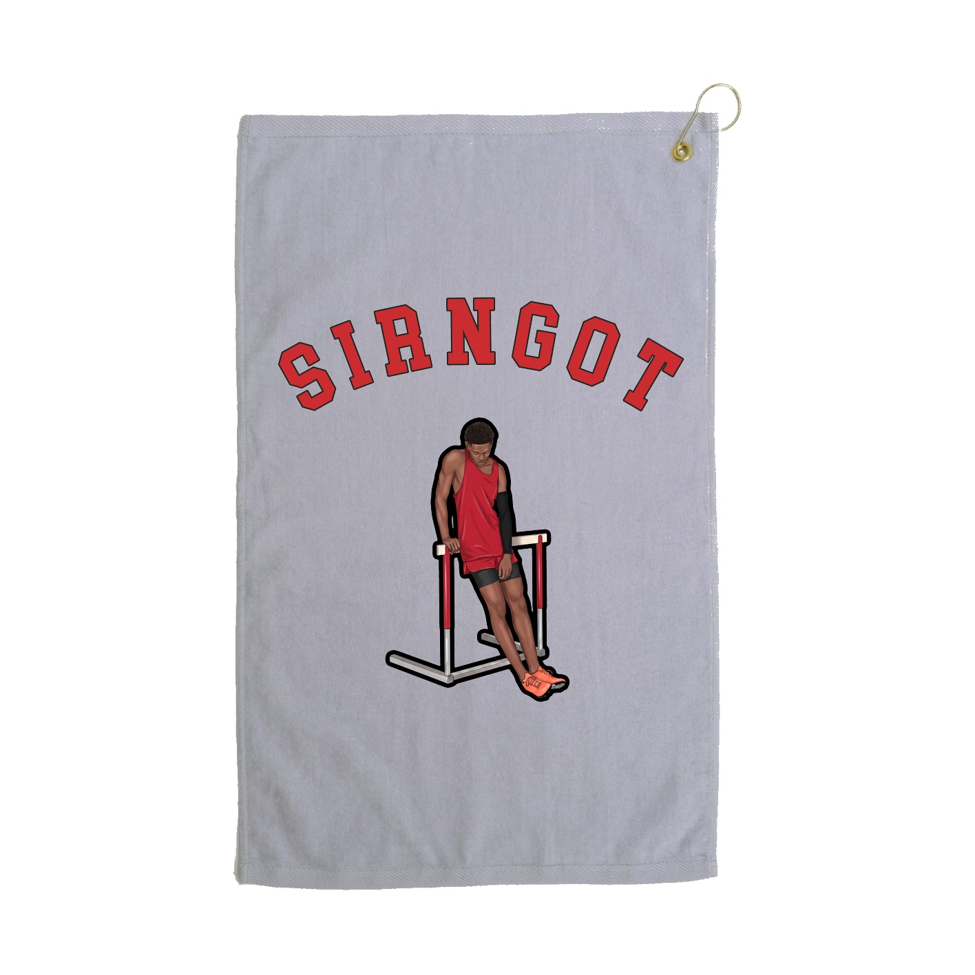 Golf Towel — Shirsey Arch in Grey