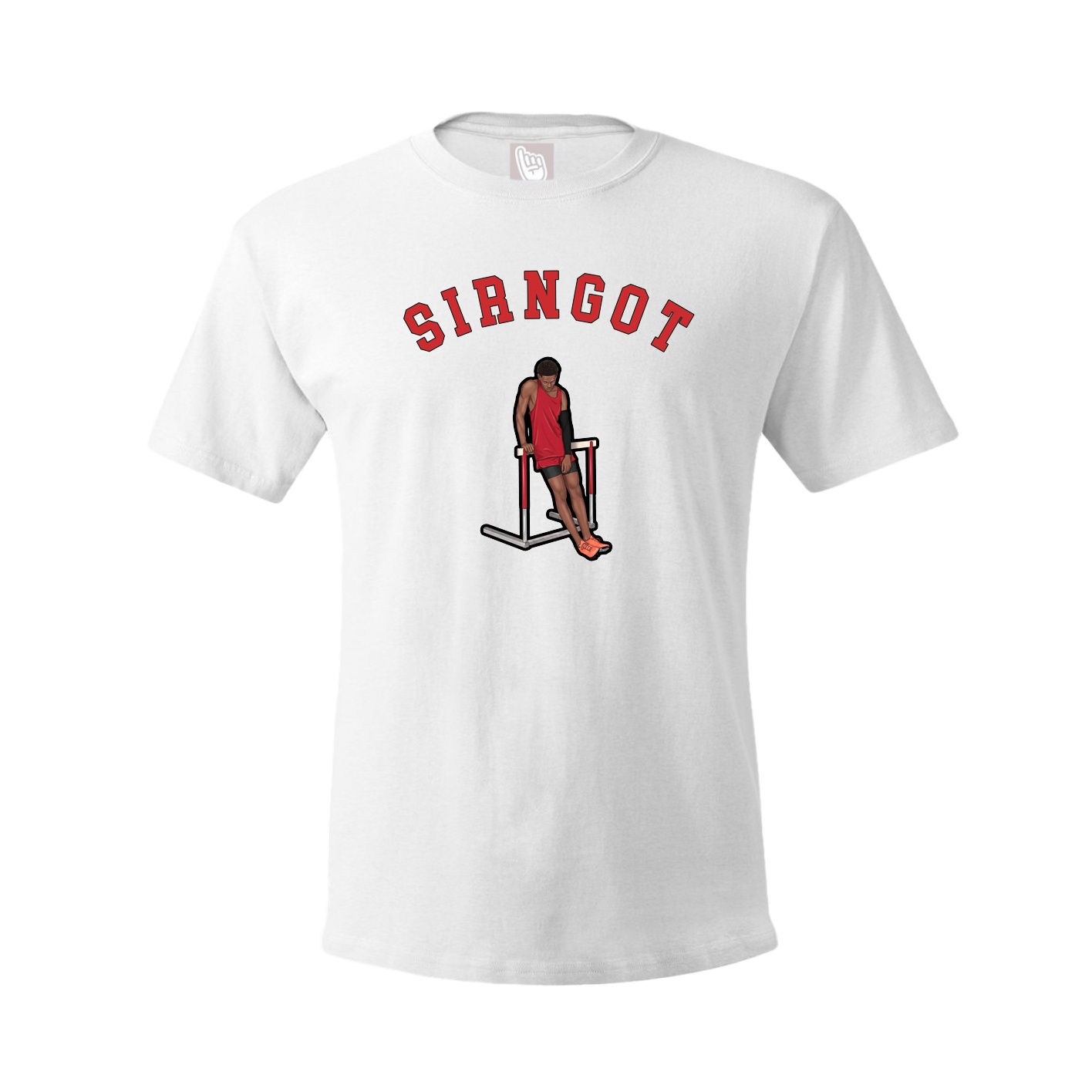 Youth Tee — Shirsey Arch in White