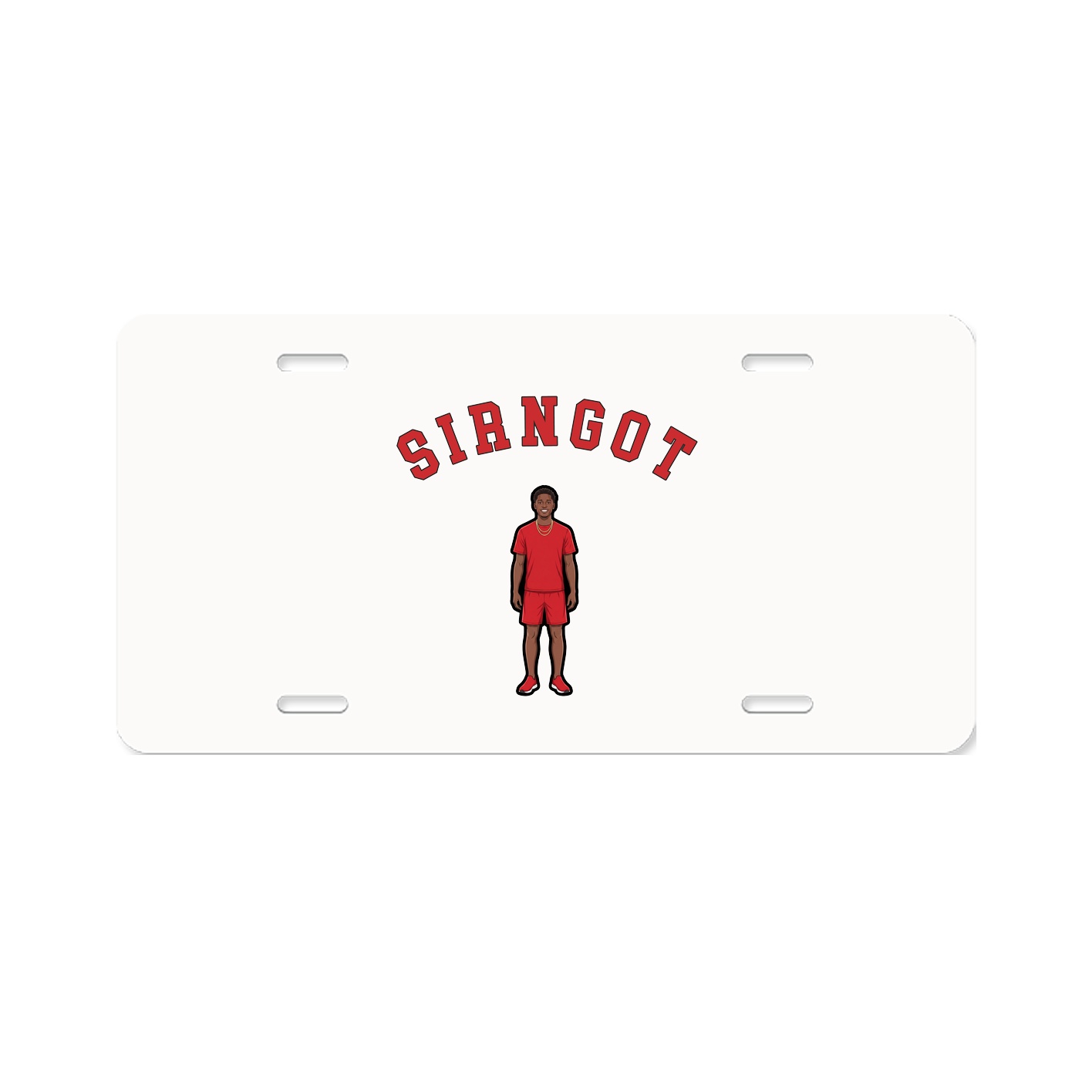 License Plate — Shirsey Arch in Classic