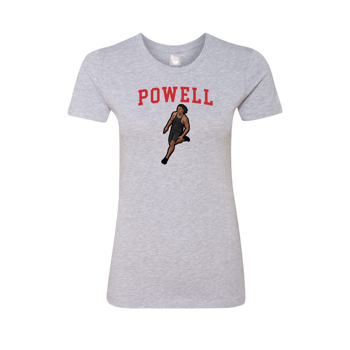 Fitted Women's Tee — Shirsey in Grey