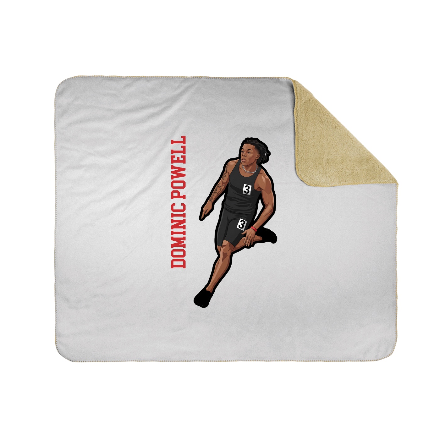 50x60 Sherpa Lined Throw Blanket